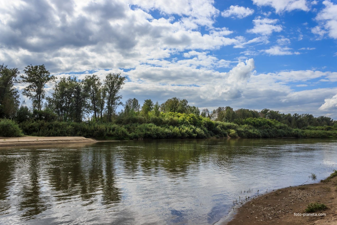 Р. Чумыш в окрестностях Новозыряново