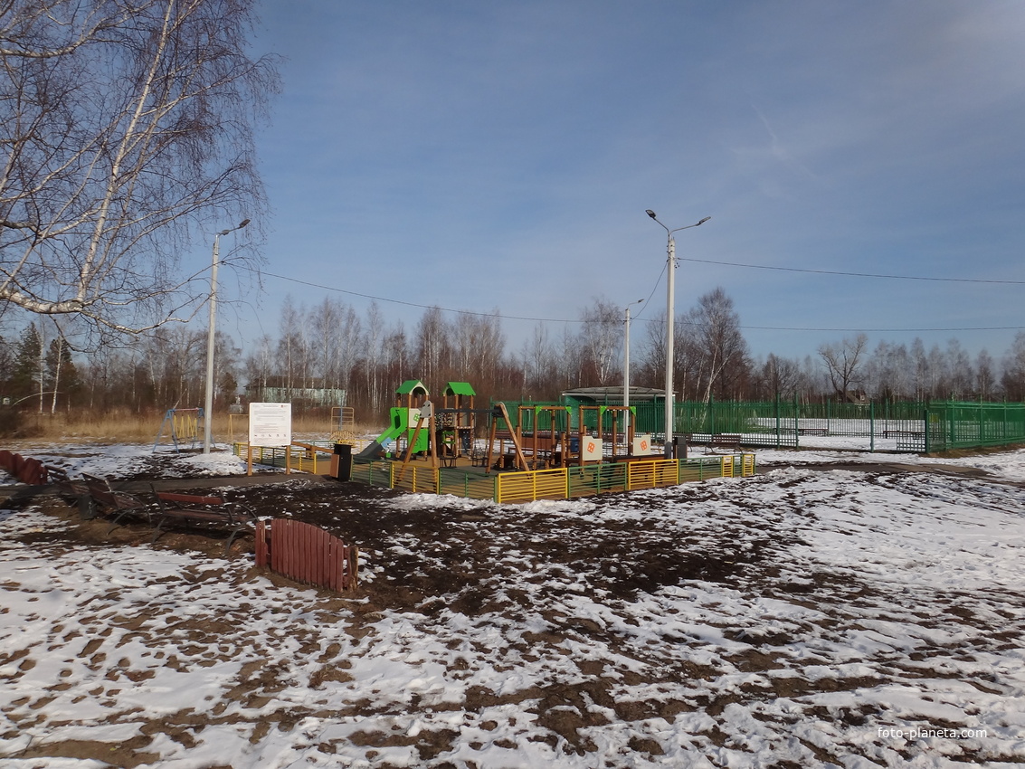 Детская площадка на ул. Вокзальной,