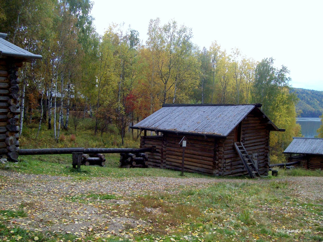 Этнографический музей Тальцы. Каскад водяных мельниц