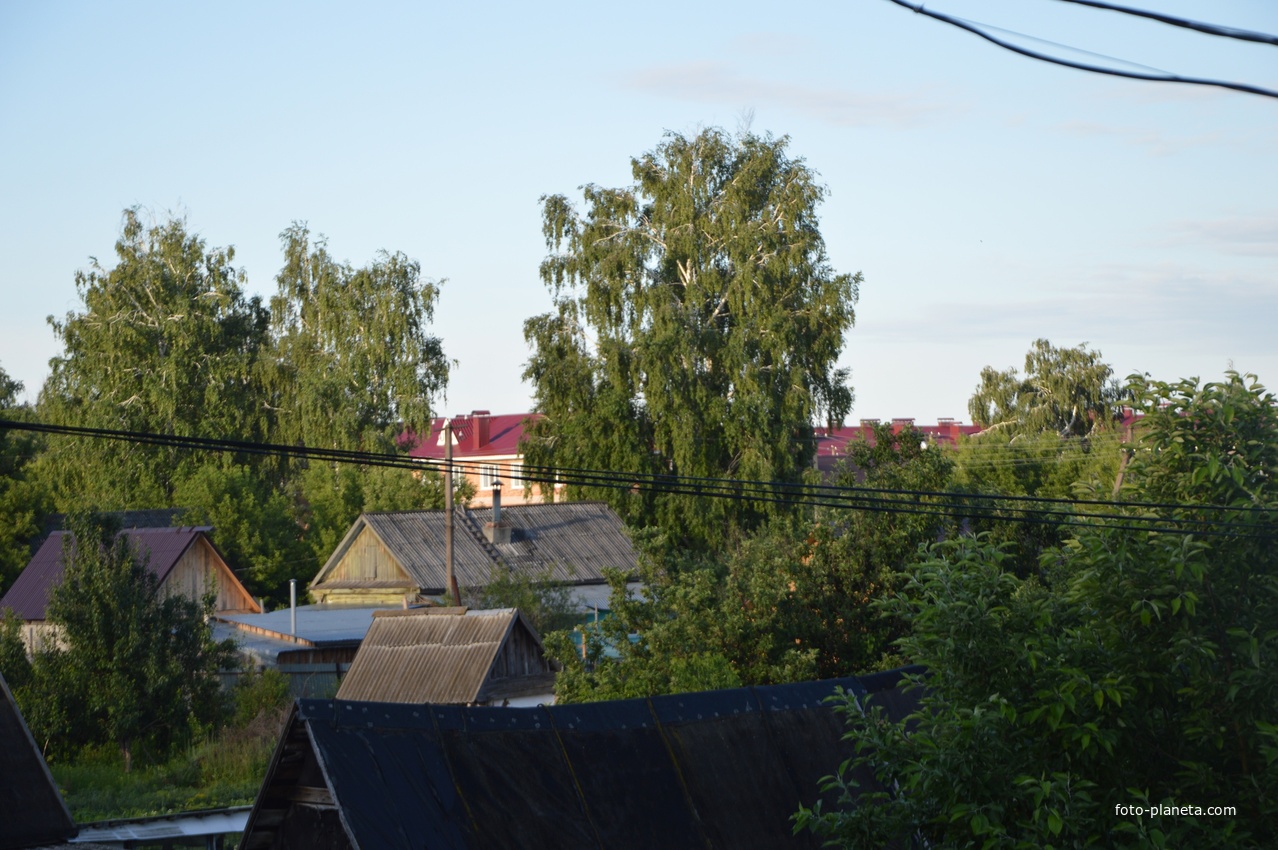 Вид на дома