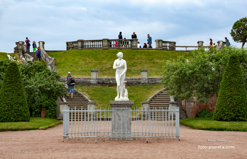 Петергоф.  Сады Венеры. Статуя Венеры Медицейской