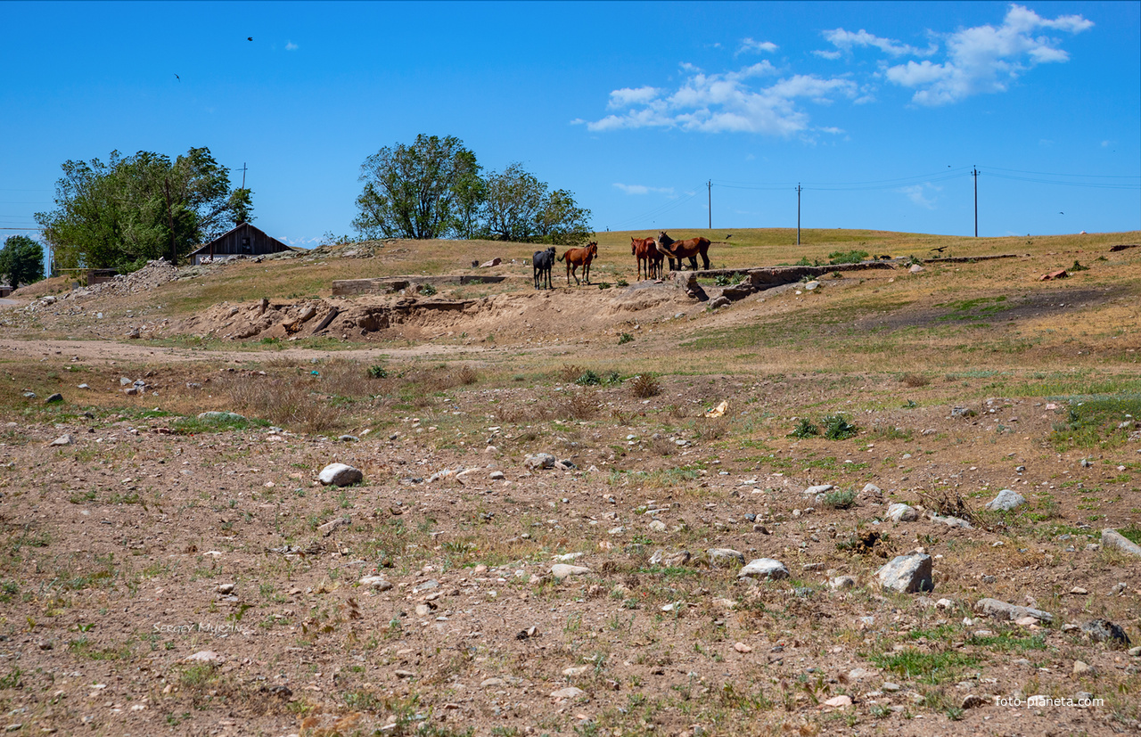 Жамбылская область, Кордайский район, село Соганды.