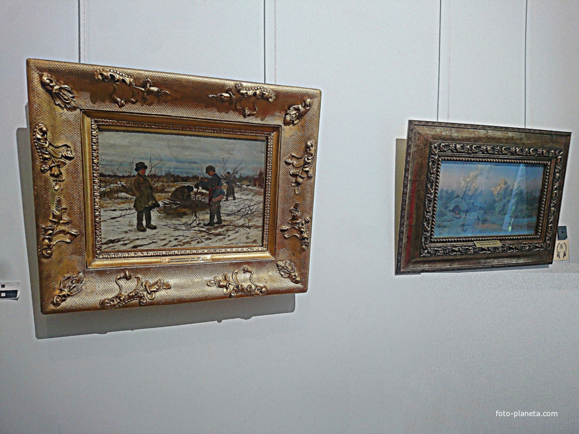 Музей пейзажа в старинном купеческом особняке конца XVIII в. (доме Философова, также известном как дом Грошева — Подгорнова).