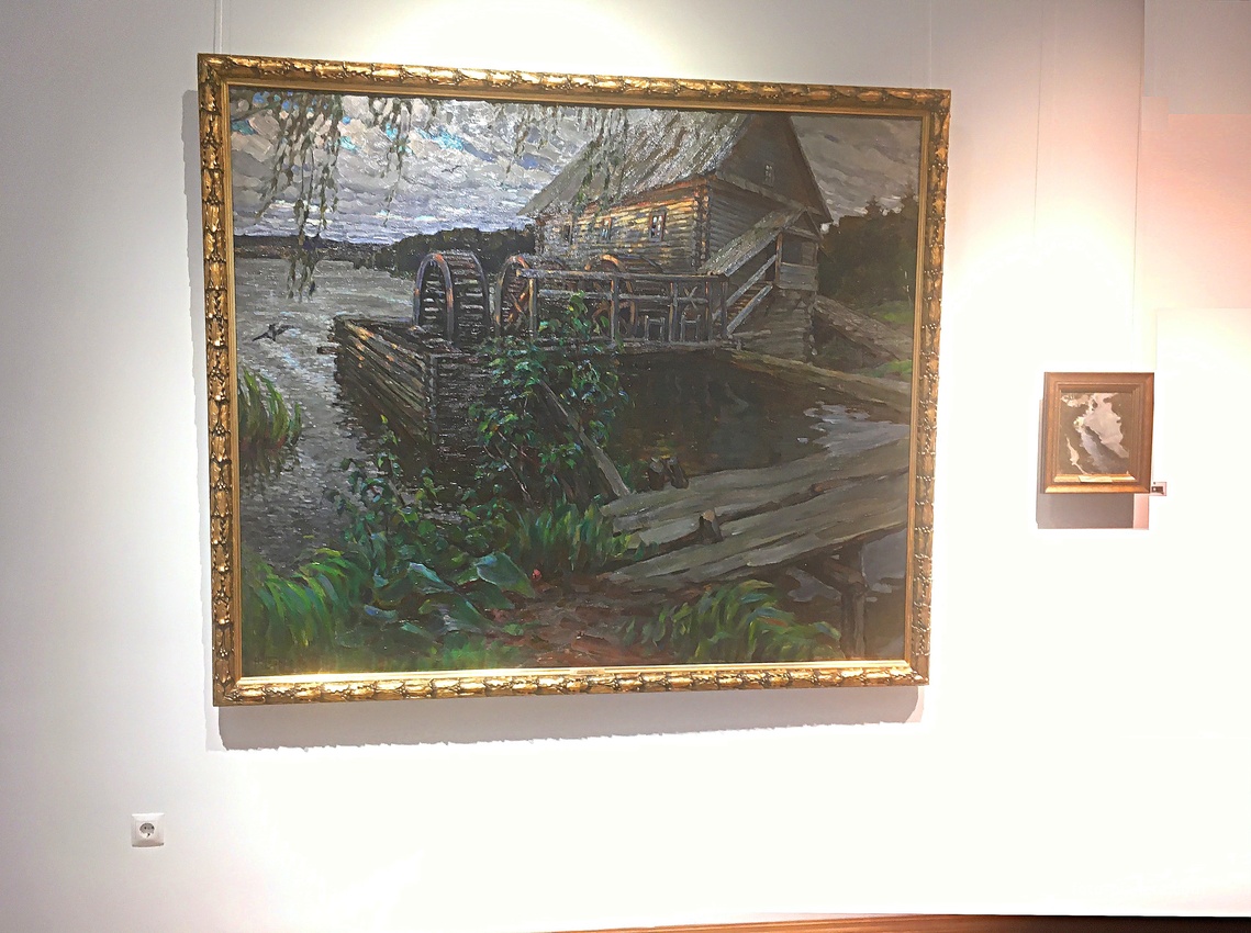 Музей пейзажа в старинном купеческом особняке конца XVIII в. (доме Философова, также известном как дом Грошева — Подгорнова).