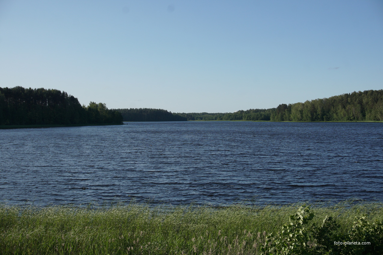 Озеро Зверино, река Великая