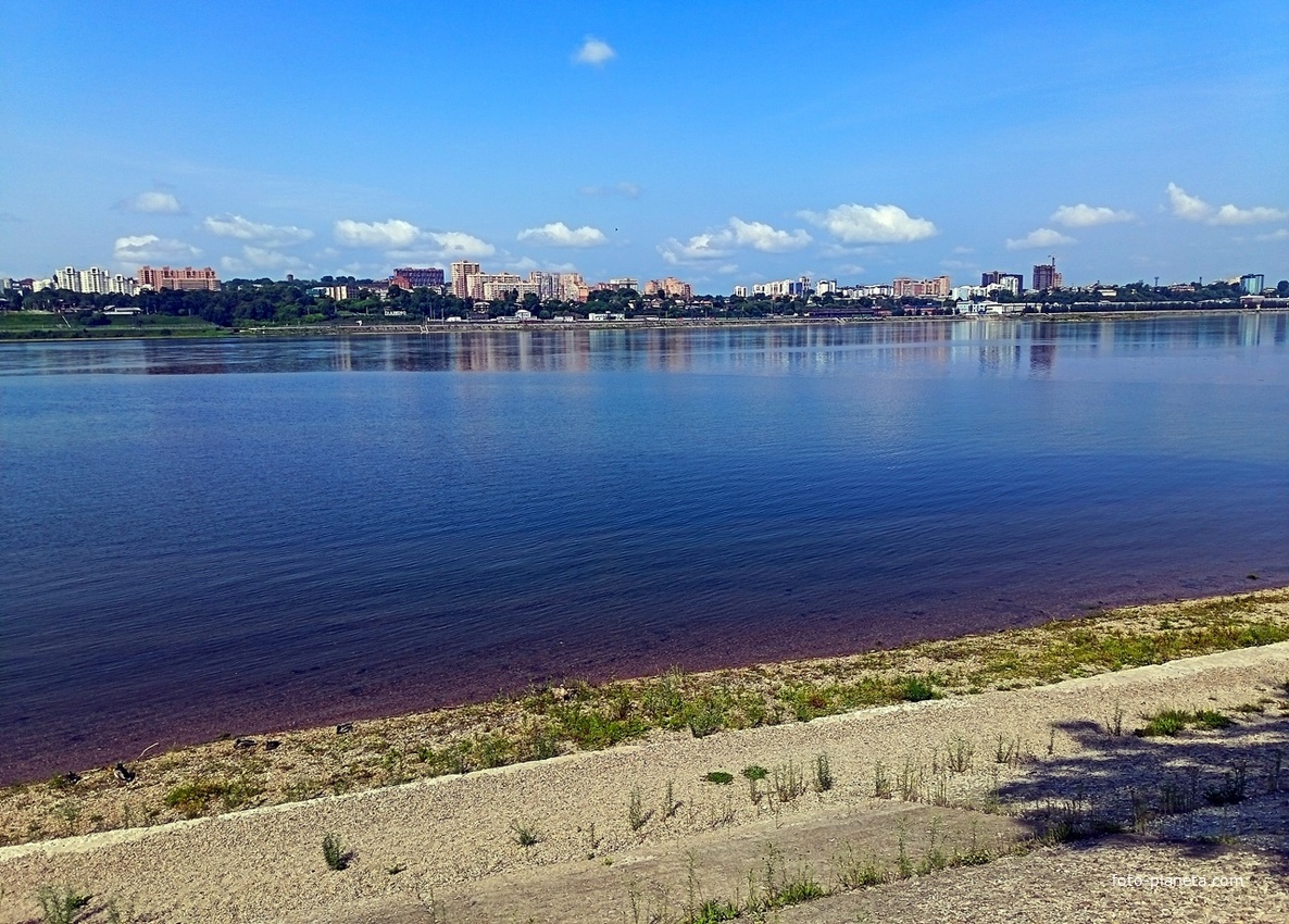 Удивительно прозрачные воды Ангары