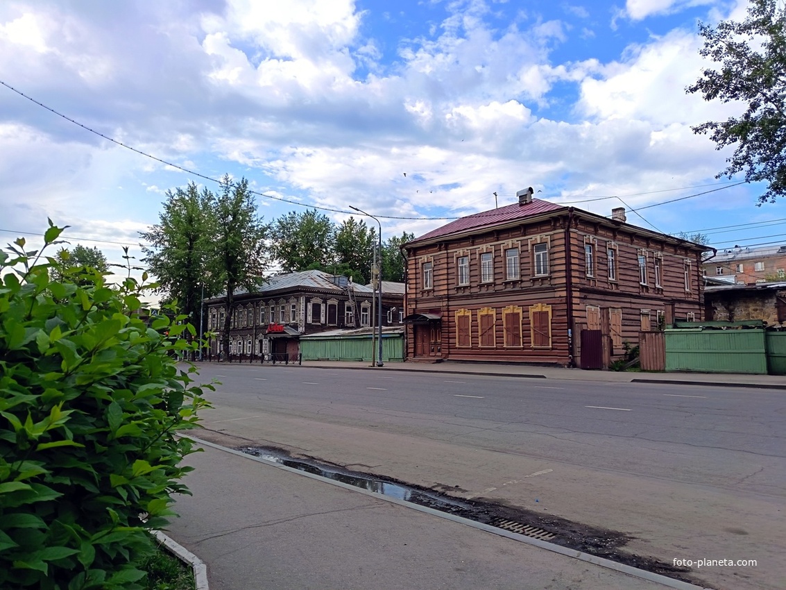 Деревянная архитектура Иркутска
