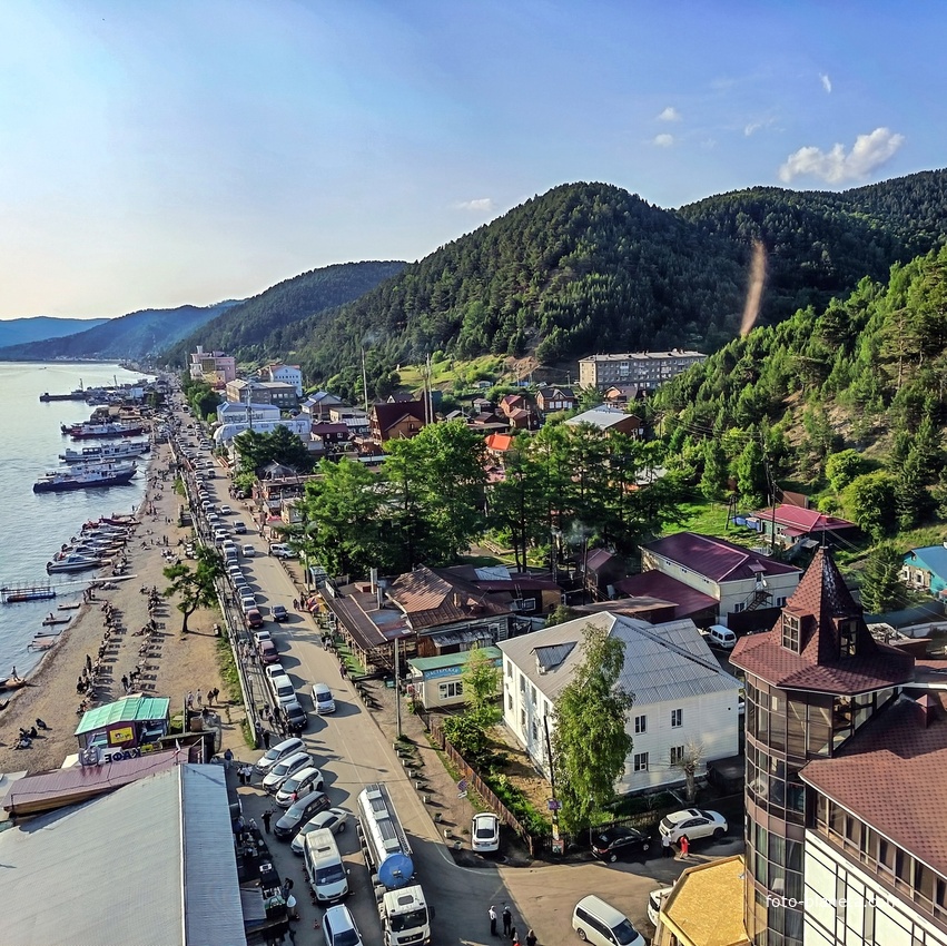 Листвянка с колеса обозрения