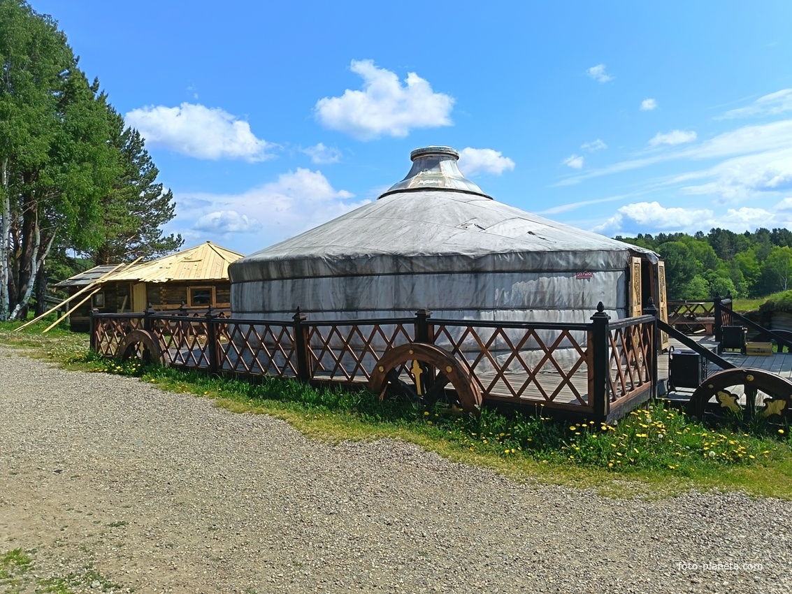 Бурятская юрта 17-19 века