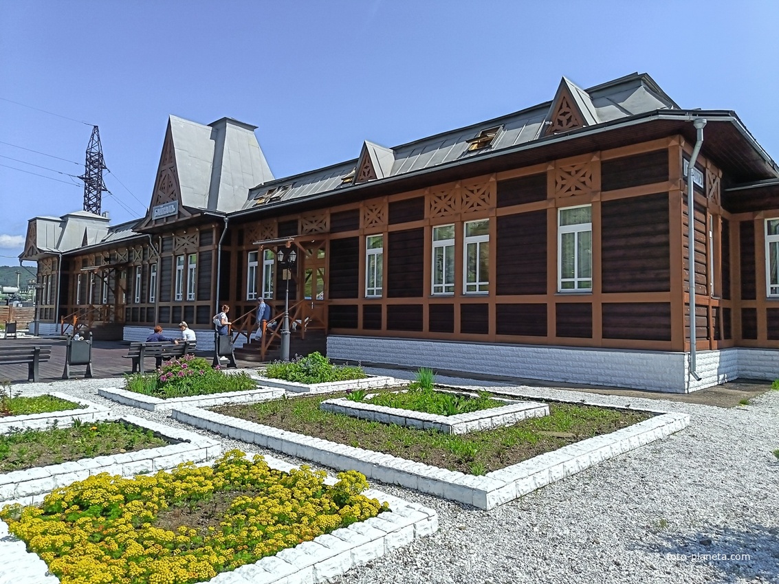 Вокзал Порт-Байкал. Конечная станция КБЖД