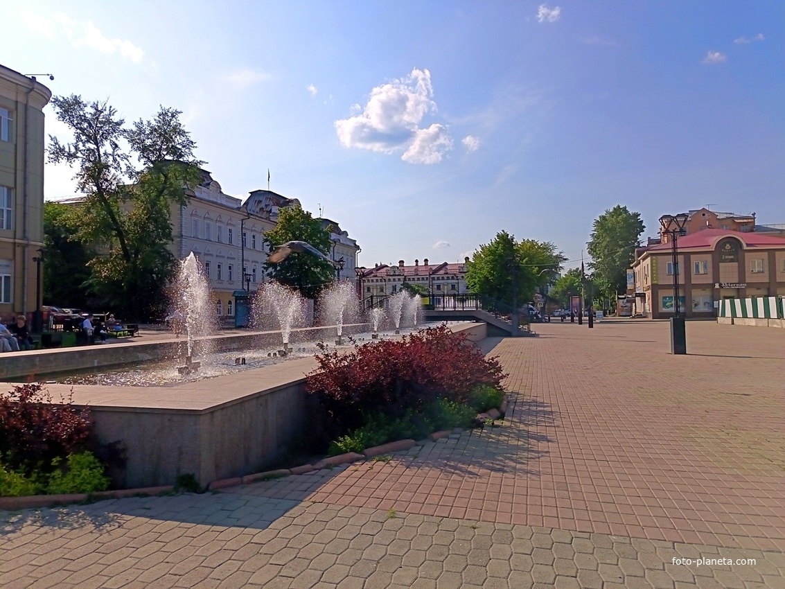 Жарким летним днем