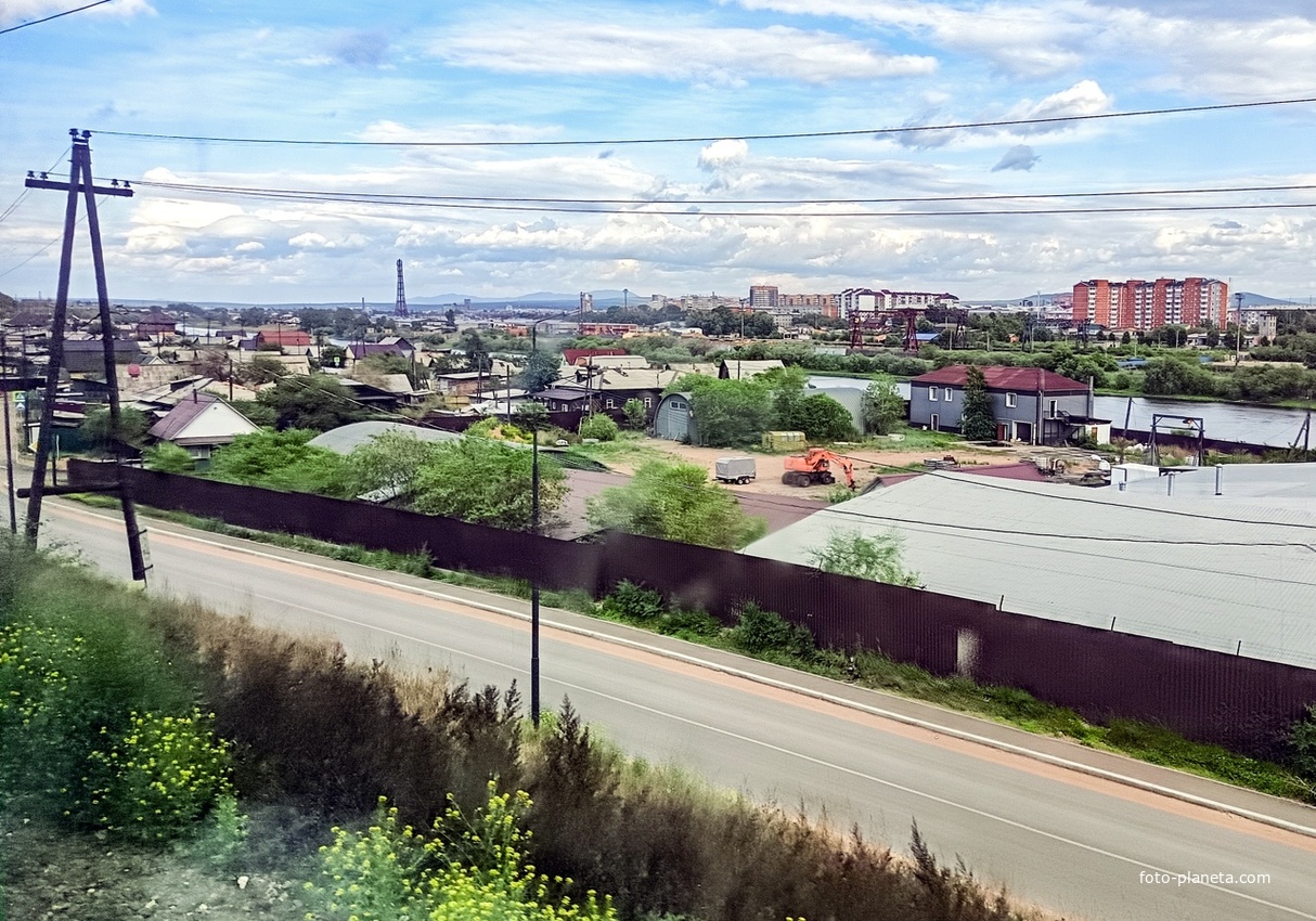 Улан-Удэ. Железнодорожные пейзажи города