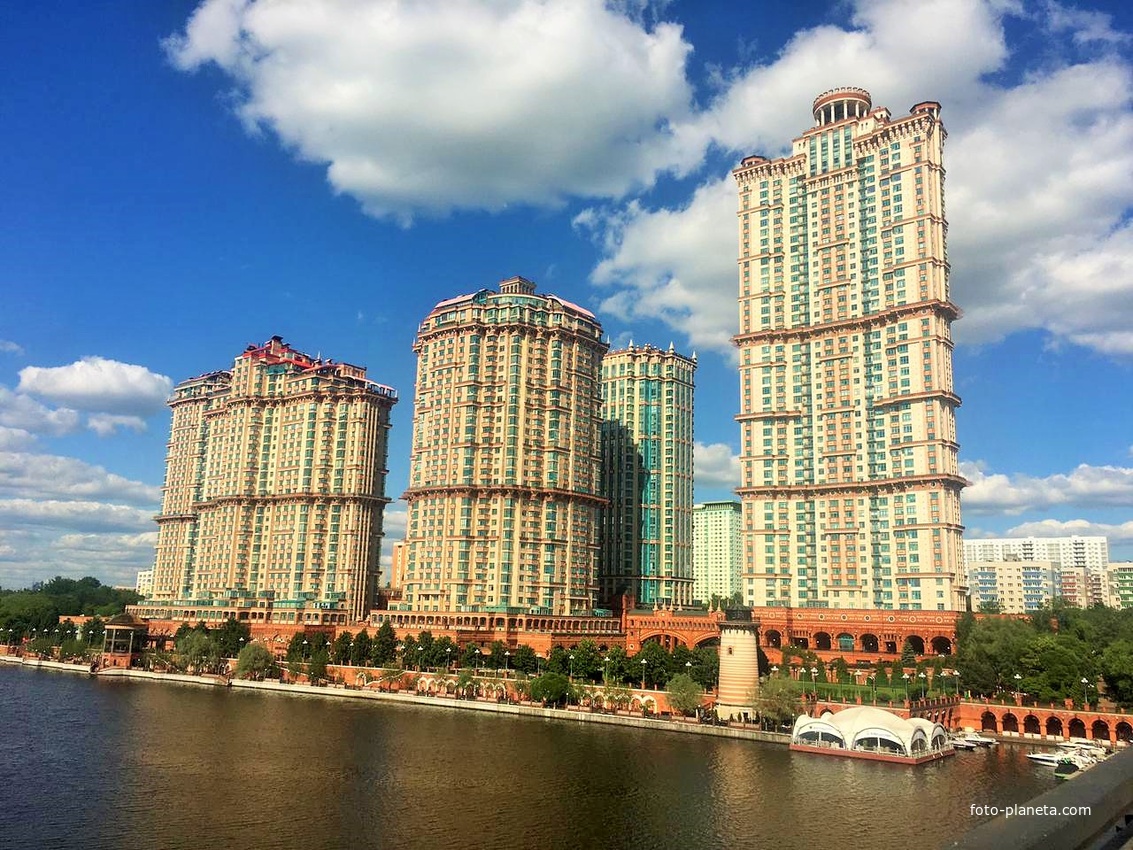 ЖК &lt;&lt;Алые паруса&gt;&gt; на берегу Москвы-реки