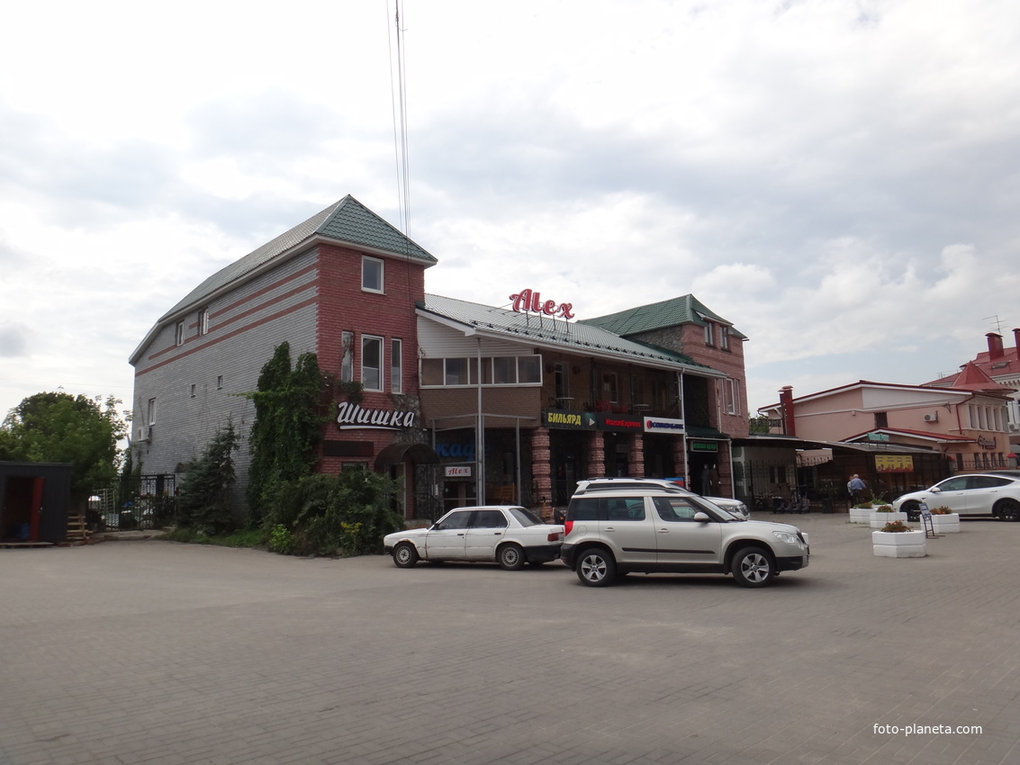 Точки торговли и услуг на ул. Ленина, 106.