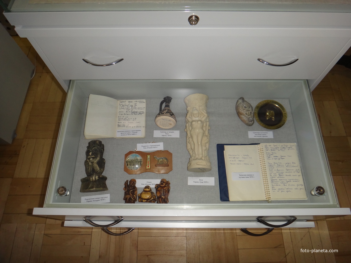 Краеведческий музей. Почётные граждане г. Бор. Сувениры. Н.Ф. Филатова - советского и российского историка, краеведа, исследователя искусства и архитектуры Нижегородского края.