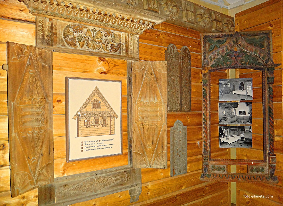 Краеведческий музей. Экспозиция &quot;Крестьянская изба&quot;.