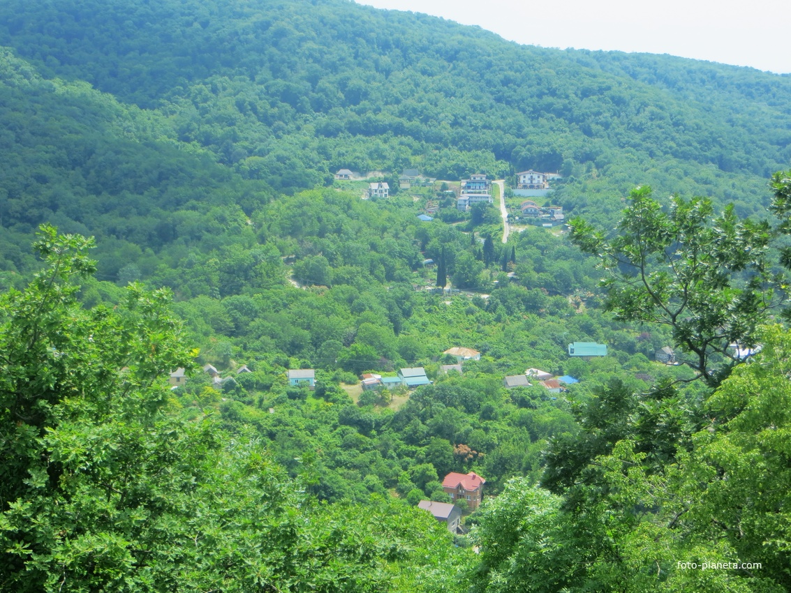 Сады &quot;Светлячок&quot;. Вид со смотровой площадки