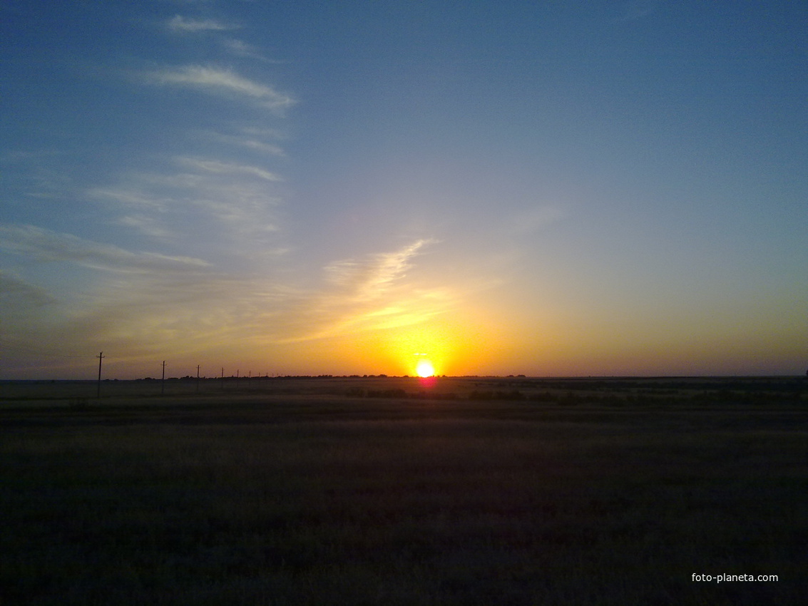 Закат в Турксаде