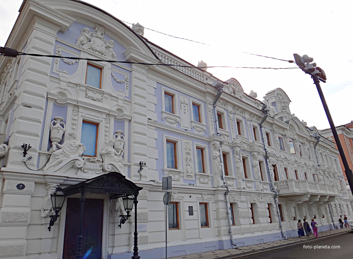 Усадьба Рукавишниковых на Верхне-Волжской набережной. Историко-архитектурный музей-заповедник.