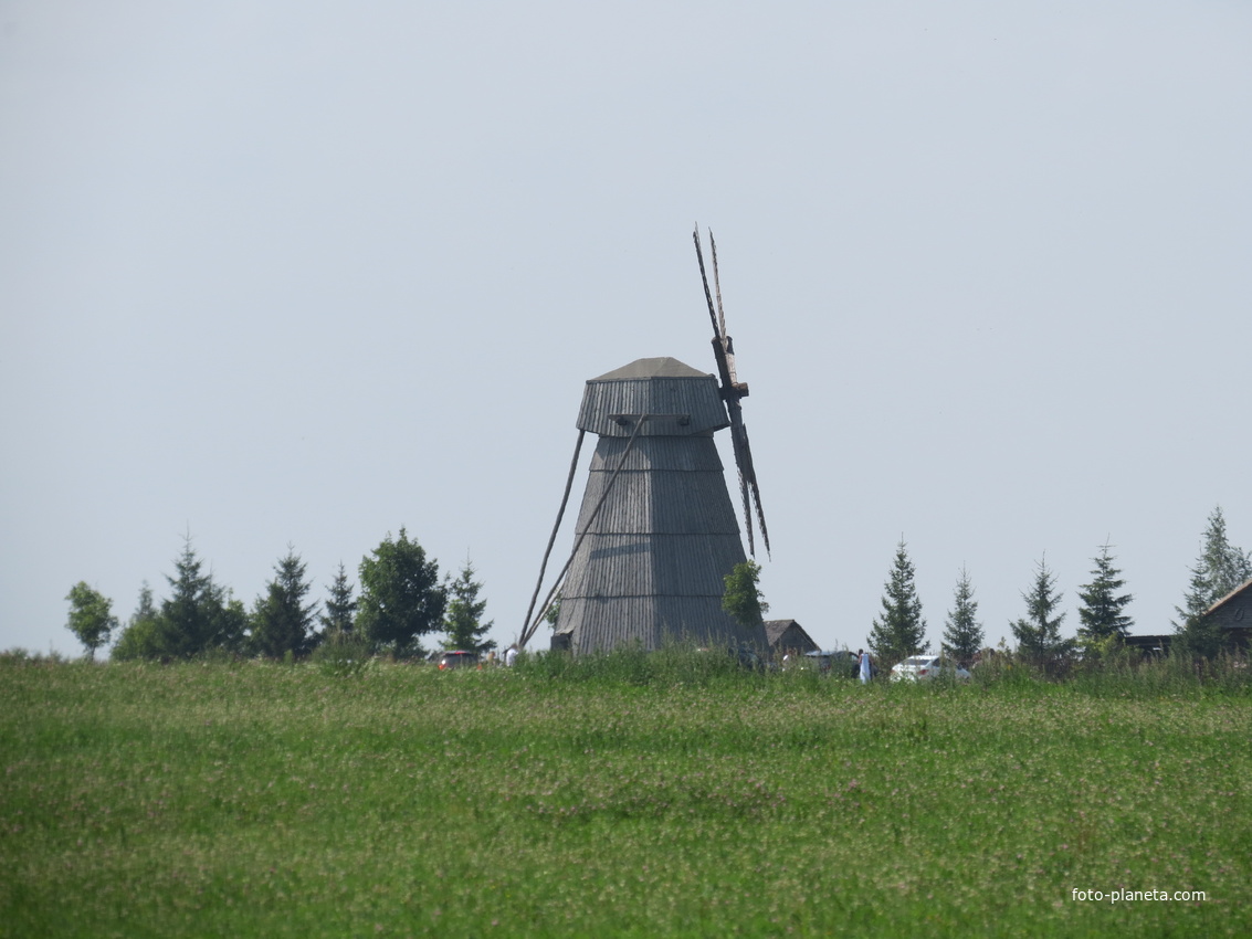 Этномузей &quot;Дудутки&quot;. Ветряная мельница