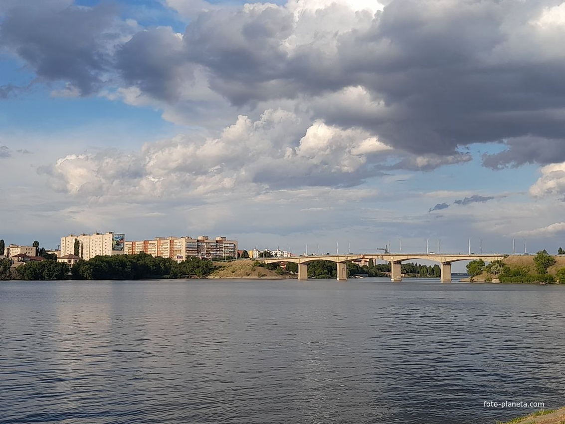 Бородинский мост через реку Камышинка