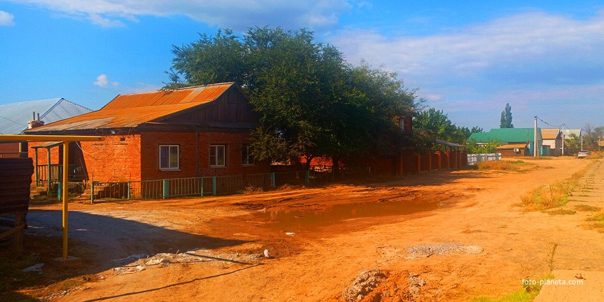 Посёлок городского типа Володарский. Астраханская область, Володарский район.