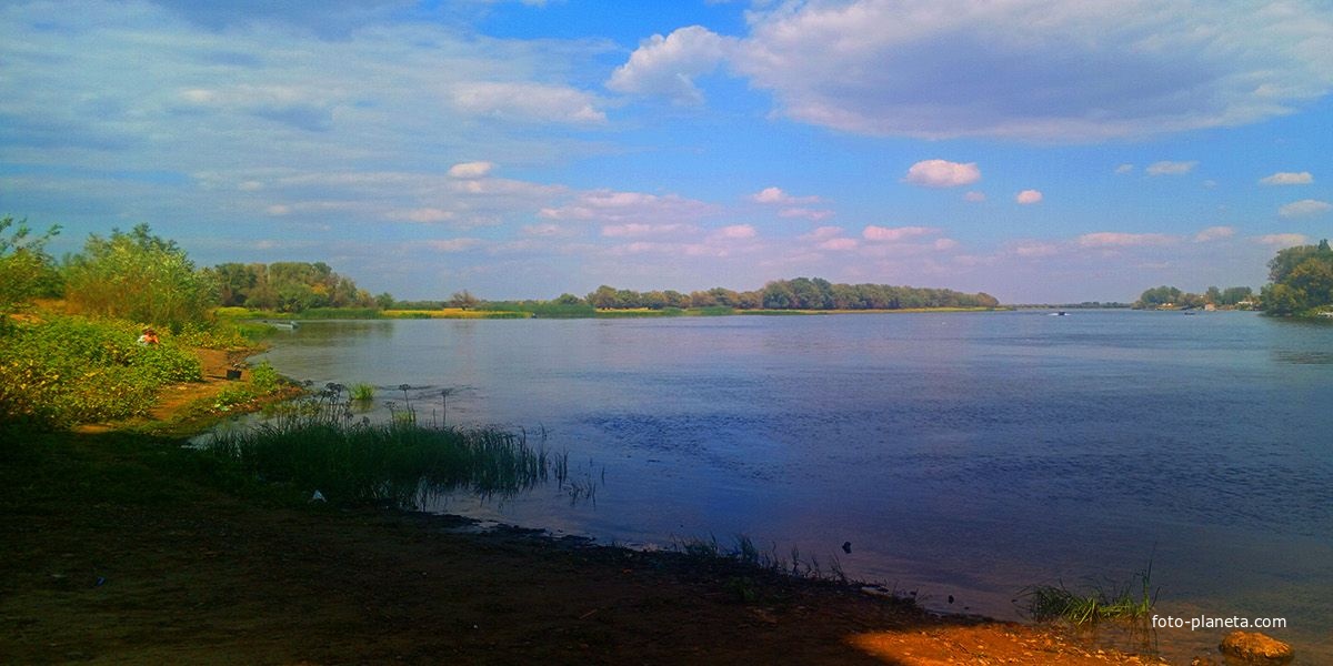 Посёлок городского типа Володарский (берег). Астраханская область, Володарский район.