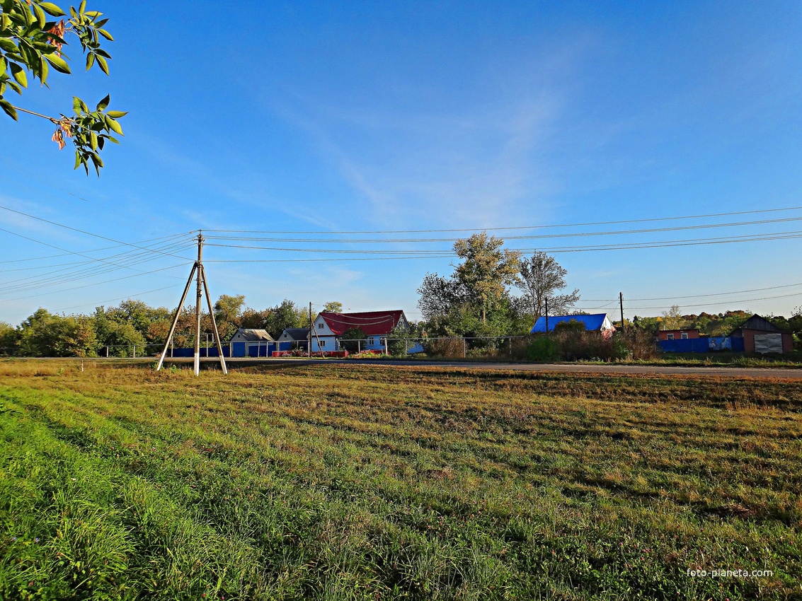 Дома на Центральной улице.