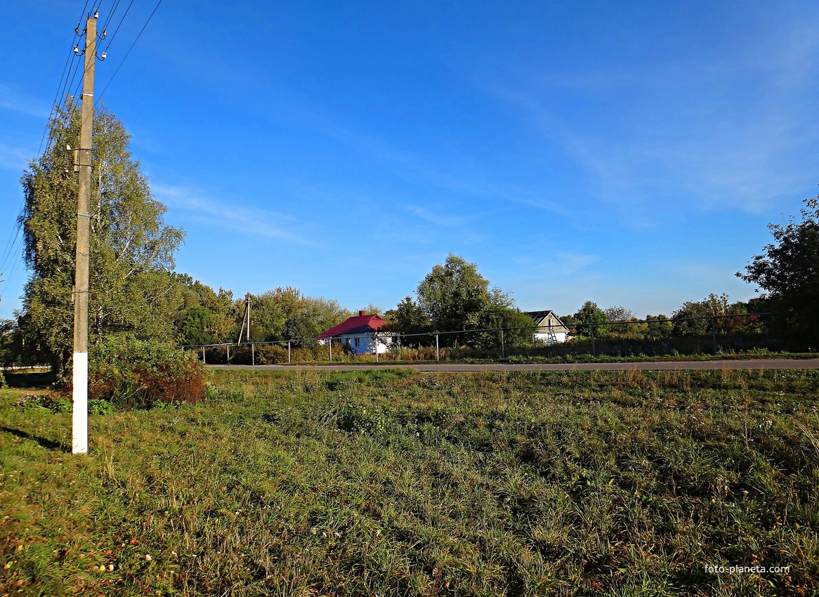 Дома на Центральной улице.