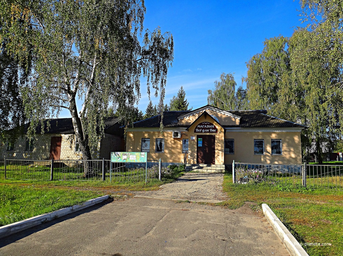 Магазин &quot;Всё для вас&quot; на ул Центральная, д 33А.