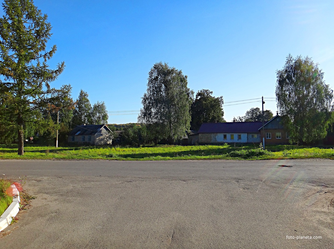 Дома на Центральной улице.