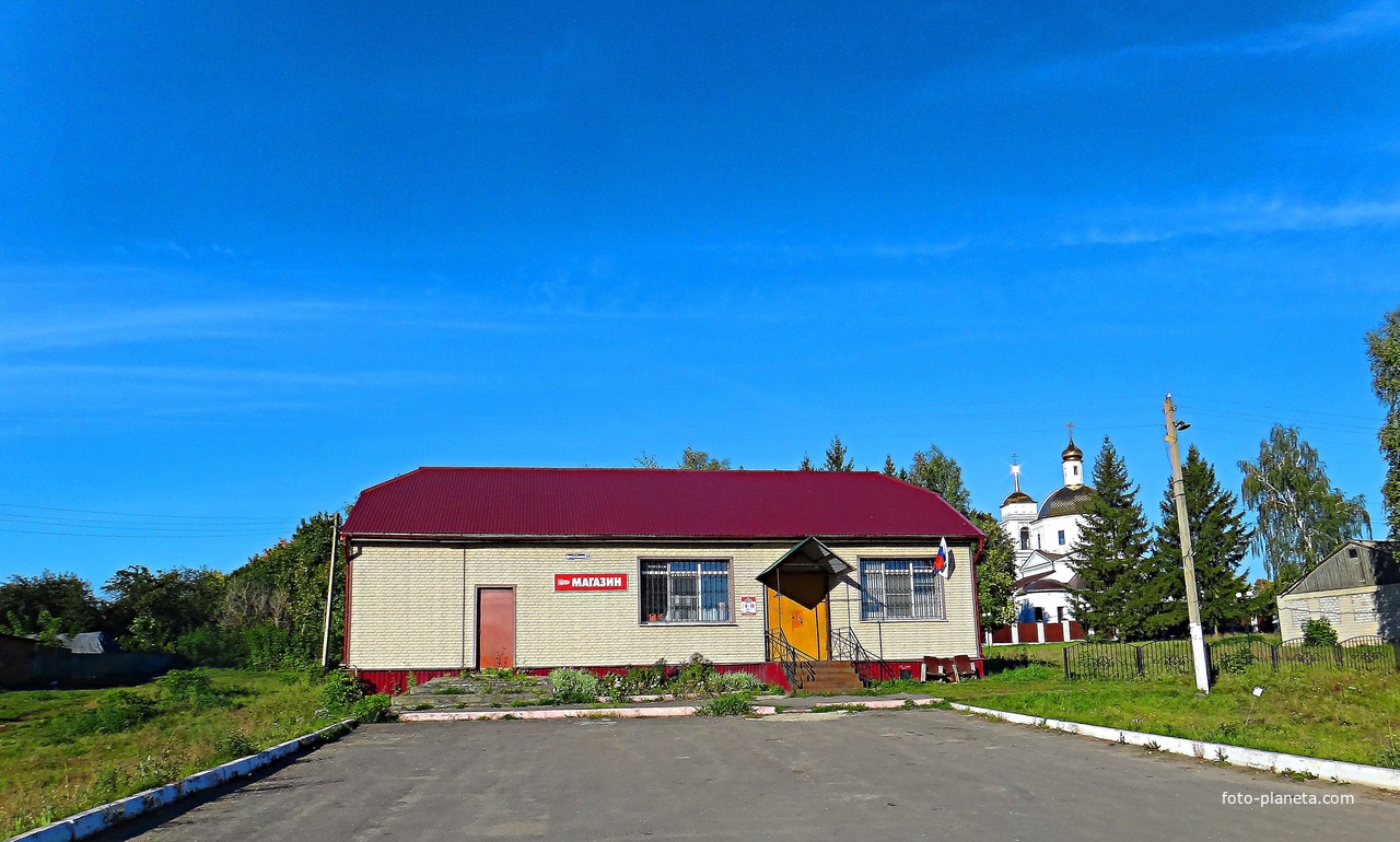 Магазин на ул. Центральная, д 35.