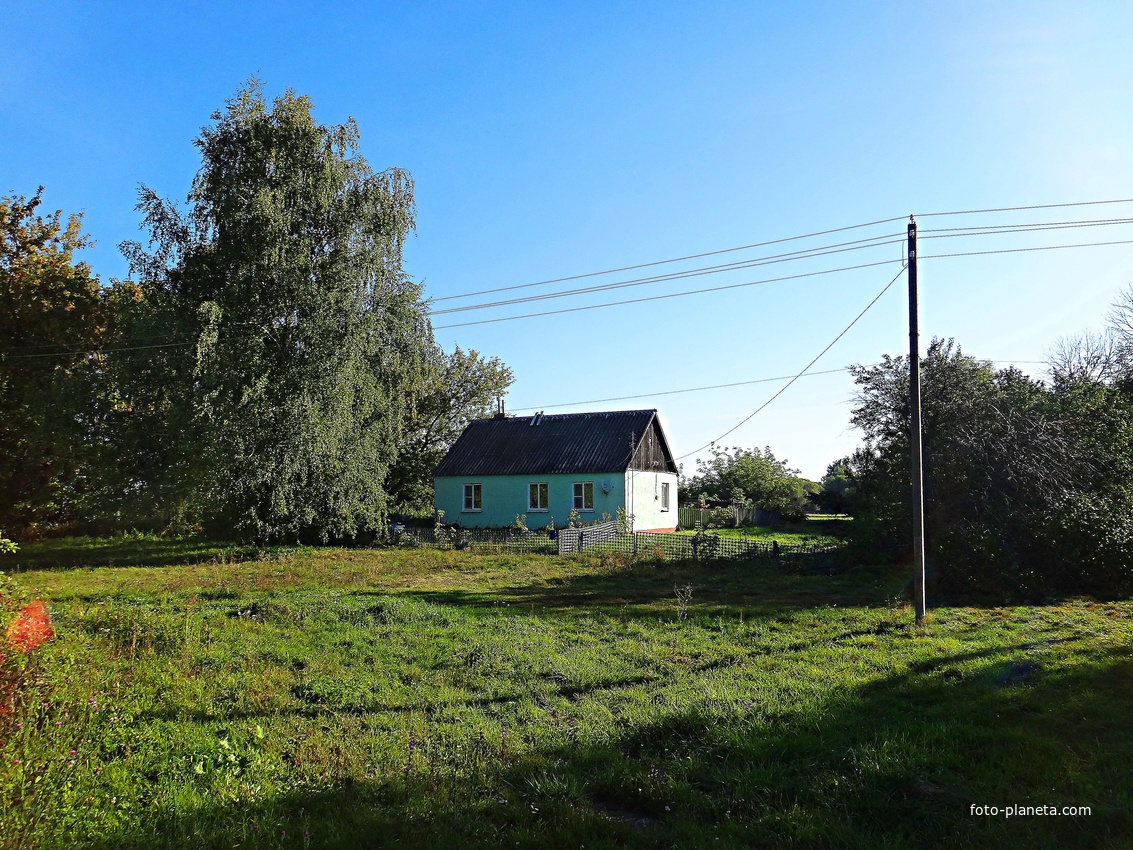 Дом на улице Центральная.