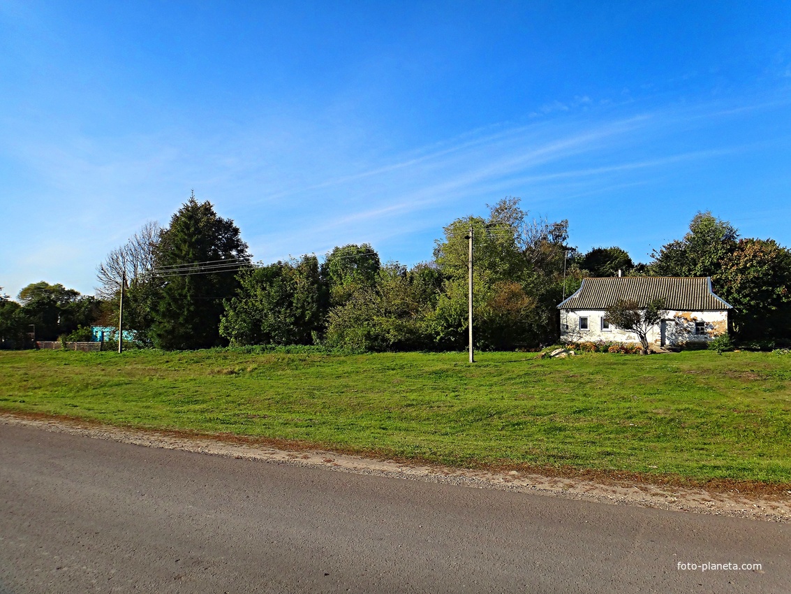 Дома на улице Центральная.