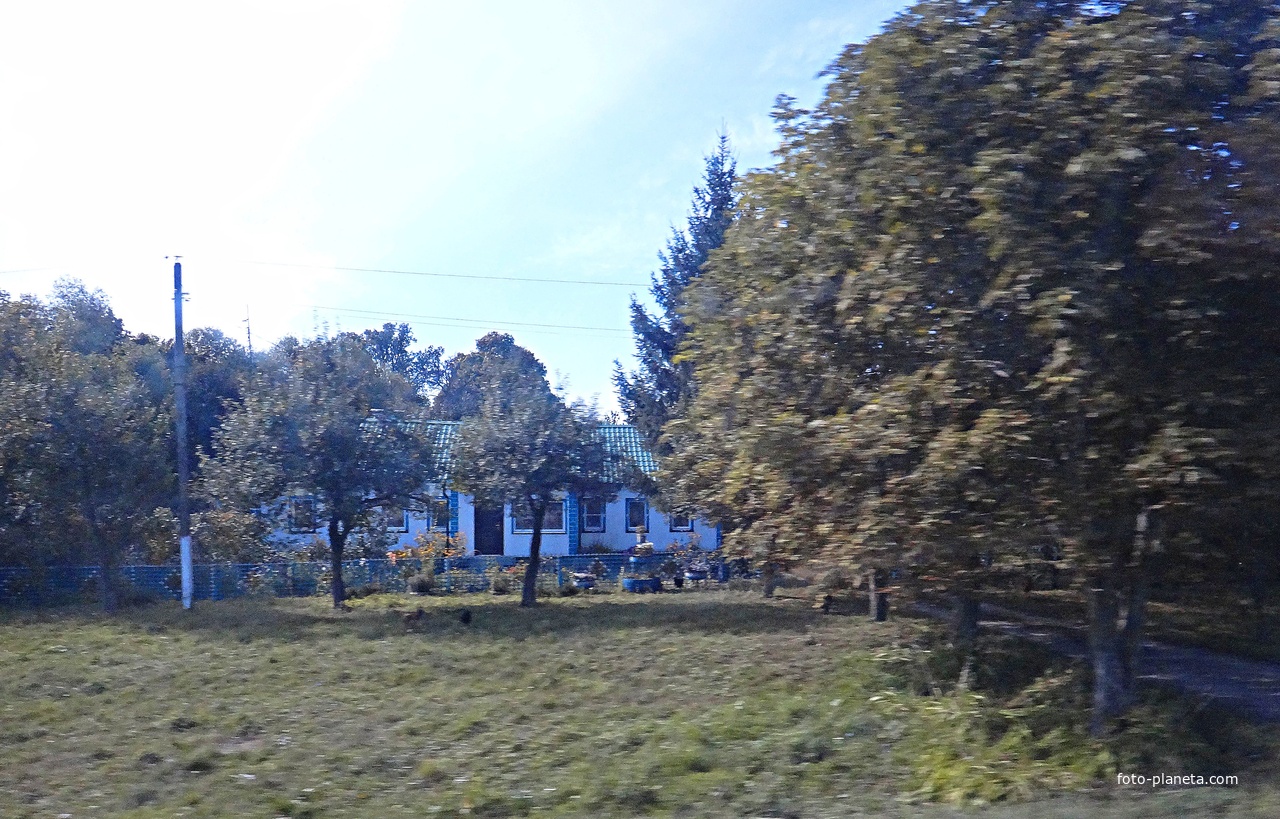 Дом на улице Центральная.