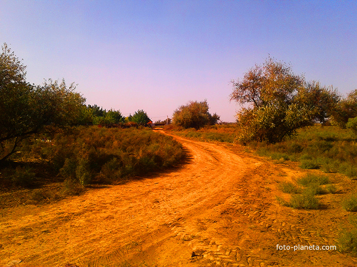 Посёлок Начало, окраина.