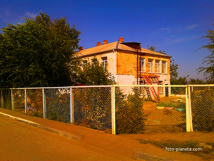 Посёлок Начало, местный детский сад.