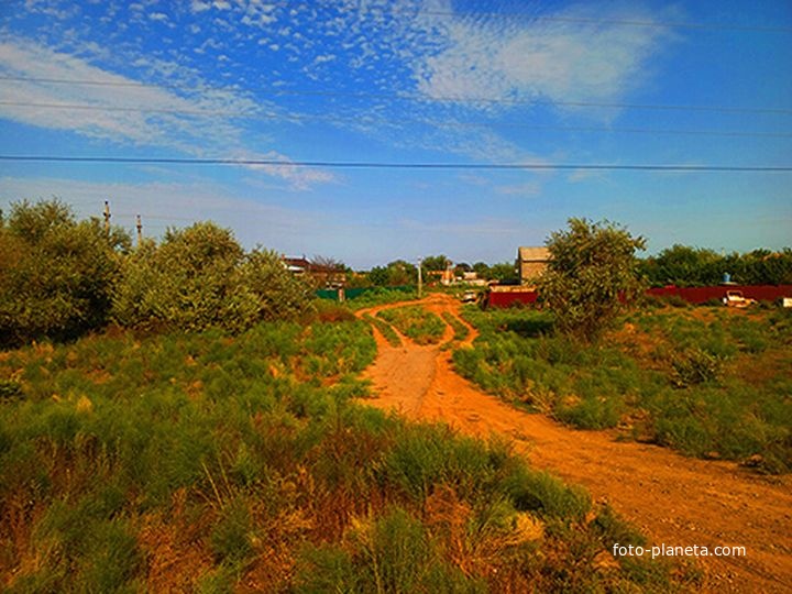 Село Килинчи, окраина, природа.