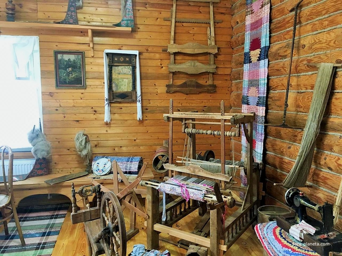 С. Владимирское - В музее &lt;&lt;Китеж&gt;&gt; -Орудия домашнего труда