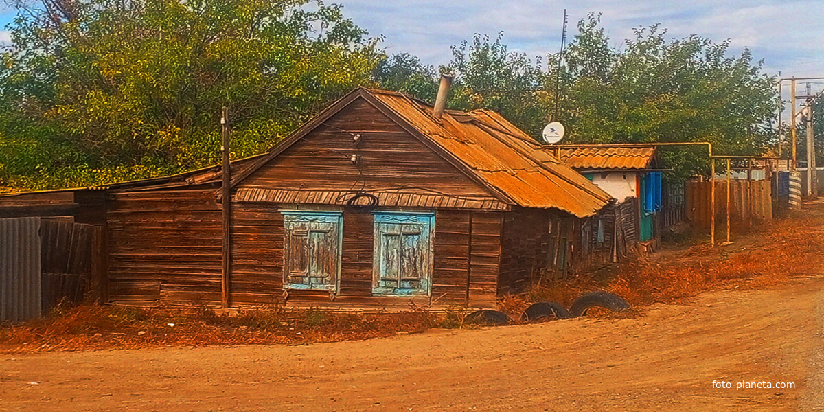 Село Зеленга. Астраханская область, Володарский район.