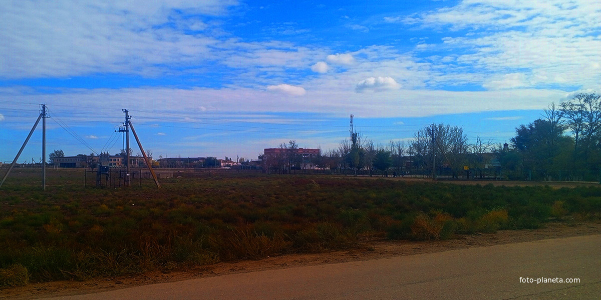 Село Зеленга. Астраханская область, Володарский район.