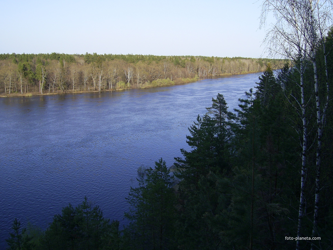 Д. Русениха - Река Ветлуга - Начало мая