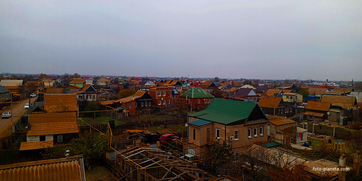 Татарская Башмаковка, панорама, вид с моста