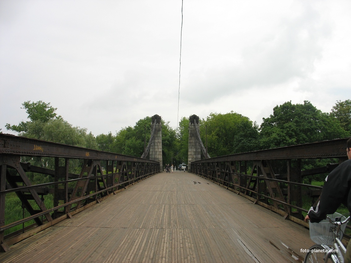 Цепные мосты через реку Великая