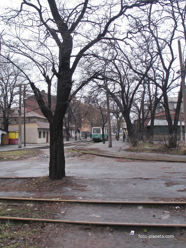 Улица Партизанская у улицы Калинина