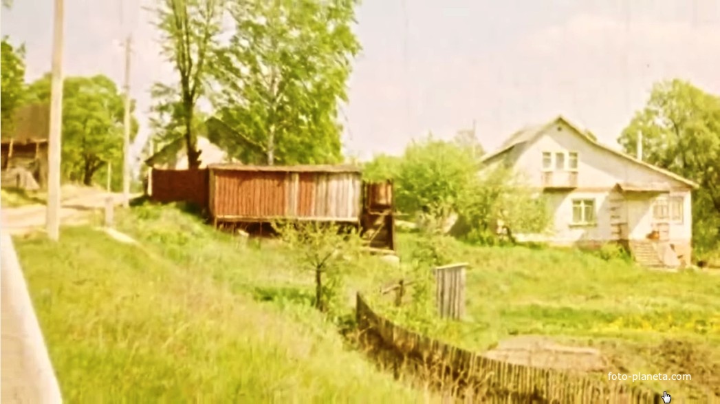 Улица Заречная (Гора) в начале