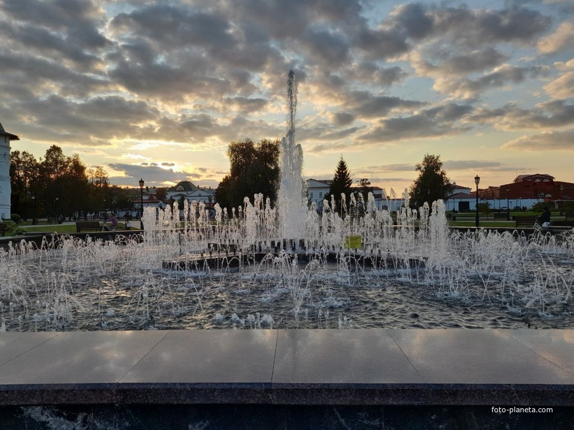 Фонтан на Красной площади