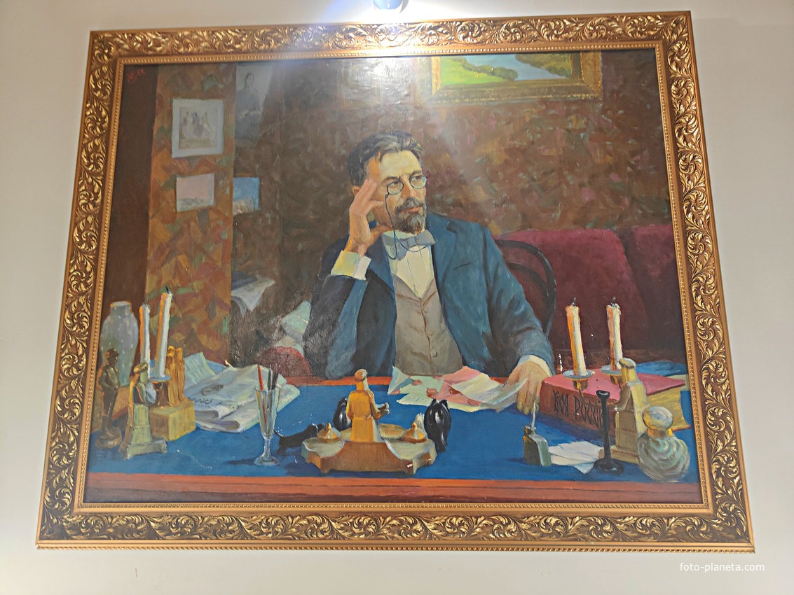 Экспозиции музея «Чехов и Крым» на даче «Омюр».