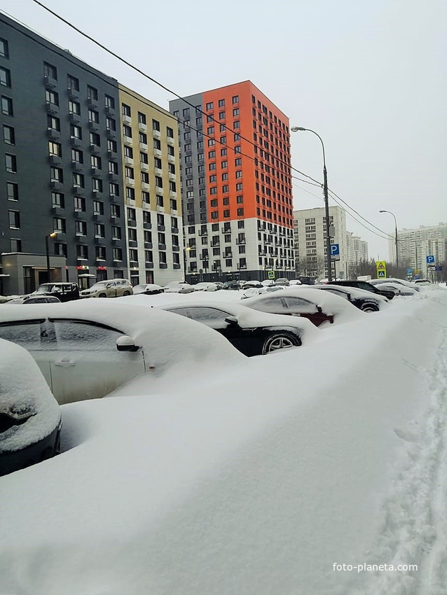 Люблино - Наконец пришла настоящая зима
