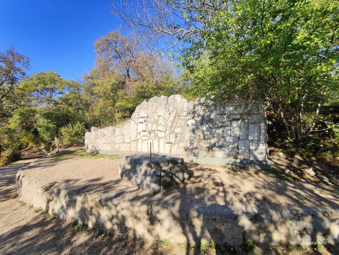 Царская, Горизонтальная, Солнечная тропа вдоль ЮБК от Ливад. дворца до санат. им. Розы Люксембург в Гаспре. По ней любил гулять Николай II с семьёй, поэтому – Царская. После революции тропу переименовали в Солнечную. Солнечные часы.